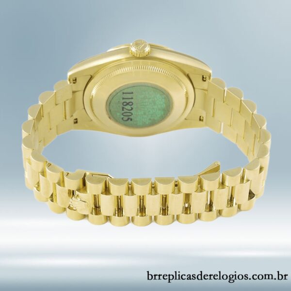 Rolex Day-Date masculino 36mm m118208-0349 Pulseira Presidente/Pulseira Ostra - Image 4