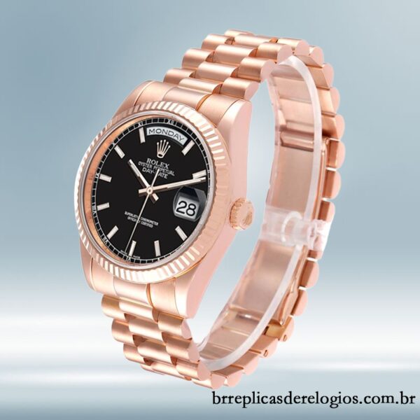 Rolex Day-Date 118235 masculino 36mm pulseira do presidente - Imagem 3