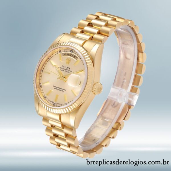 Rolex Day-Date masculino 118238 36mm pulseira do presidente Automático - Image 3
