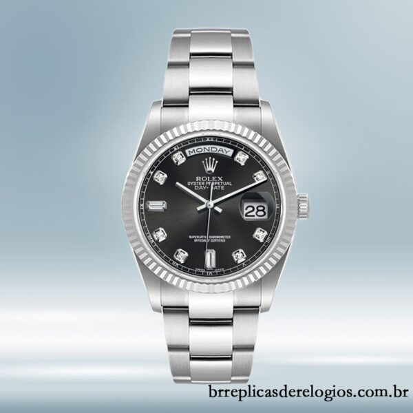 Rolex Day-Date 36mm masculino 118239 Automático Pulseira Presidente/Pulseira Ostra - Image 2