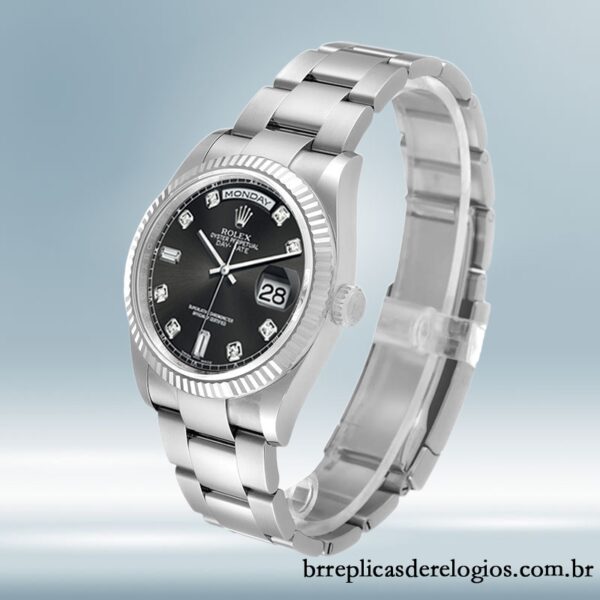 Rolex Day-Date 36mm masculino 118239 Automático Pulseira Presidente/Pulseira Ostra - Image 3