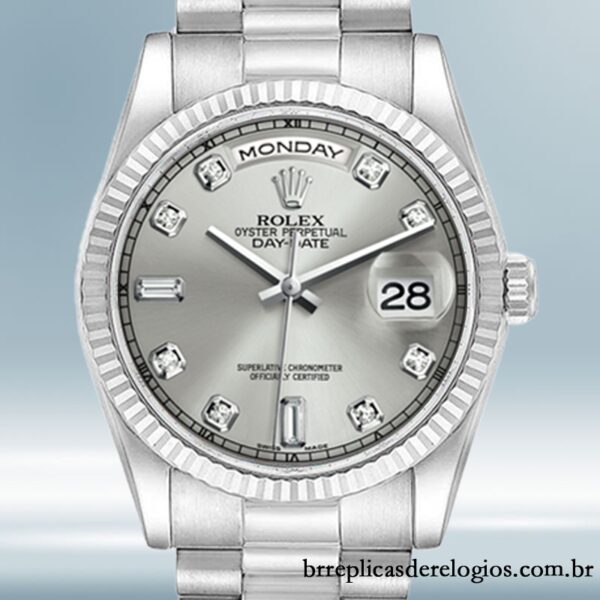 Rolex Day-Date masculino 36mm 118239 Pulseira Presidente/Pulseira Ostra