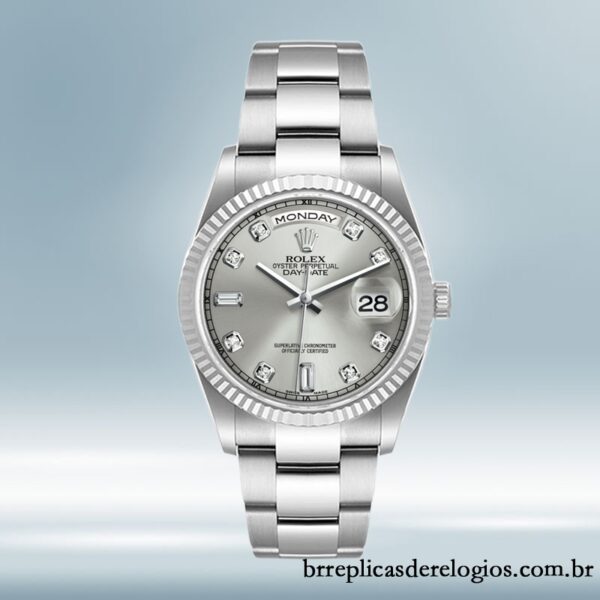 Rolex Day-Date masculino 36mm 118239 Pulseira Presidente/Pulseira Ostra - Image 5