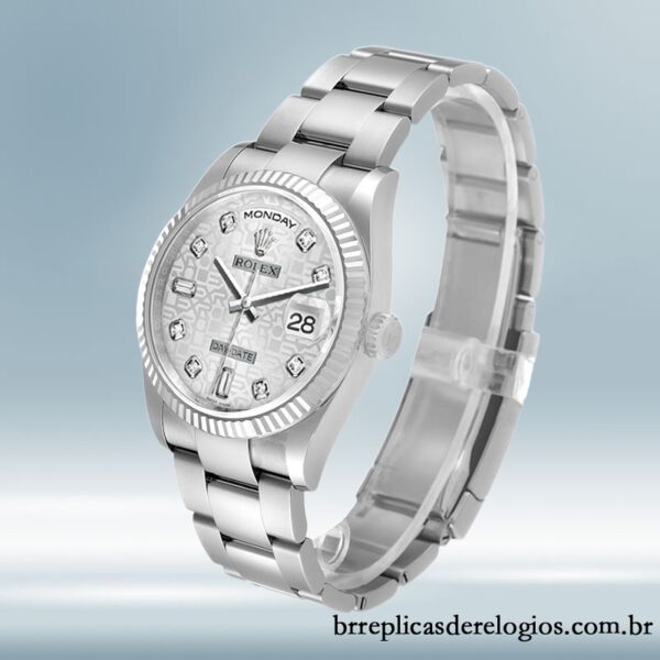 Rolex Day-Date 36mm masculino 118239-0143 Pulseira Presidente/Pulseira Ostra - Image 3