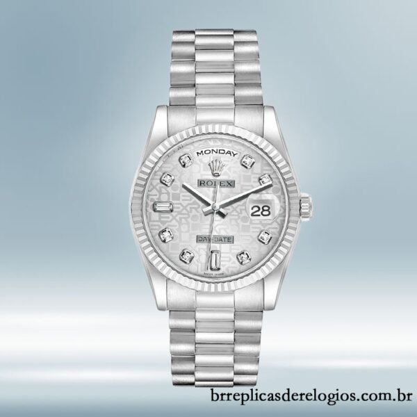 Rolex Day-Date 36mm masculino 118239-0143 Pulseira Presidente/Pulseira Ostra - Image 5