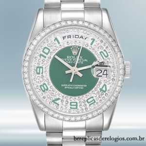 Rolex Day-Date 118346 masculino 36mm pulseira do presidente