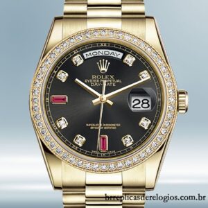Rolex Day-Date masculino 36mm m118348-0209 Automático