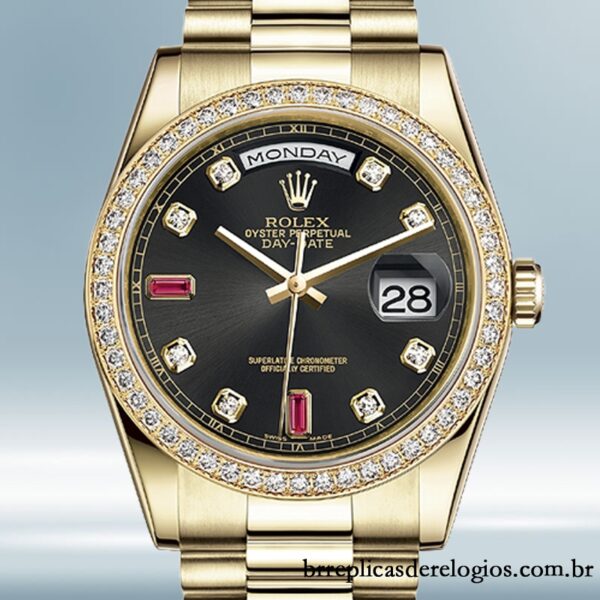 Rolex Day-Date masculino 36mm m118348-0209 Automático