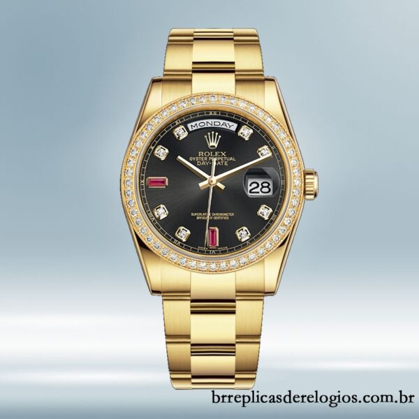 Rolex Day-Date masculino 36mm m118348-0209 Automático - Image 5