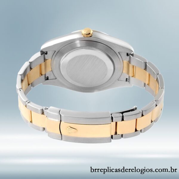 Rolex Datejust 41mm masculino 126333 Tom prata mostrador preto - Image 4