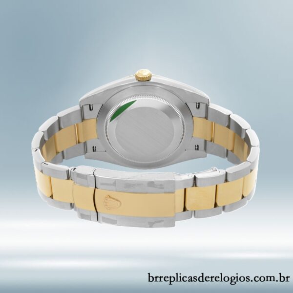 Rolex Datejust m126233-0018 masculino 36mm mostrador champanhe pulseira de ostra - Imagem 4