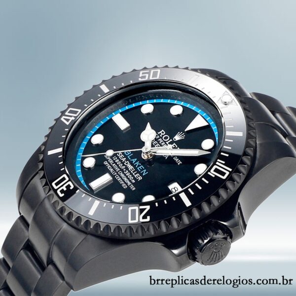 Rolex Deepsea masculino 43mm 126660 mostrador preto - Image 3