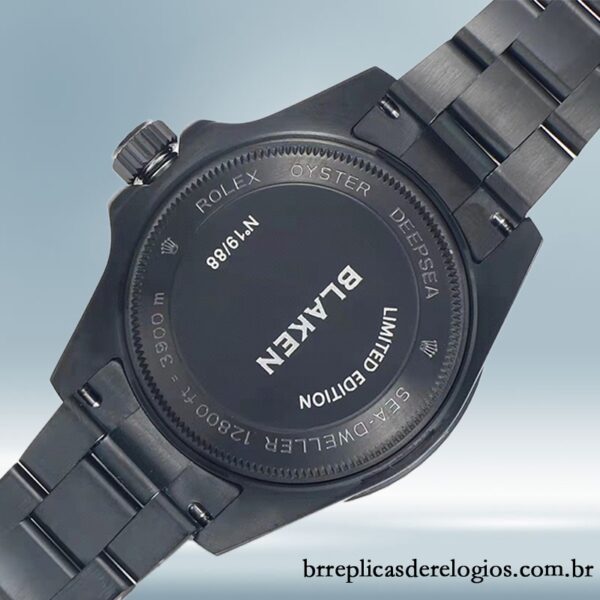 Rolex Deepsea masculino 43mm 126660 mostrador preto - Image 4