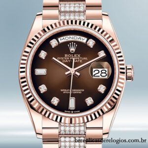 Rolex Day-Date masculino m128235-0038 36mm Automático