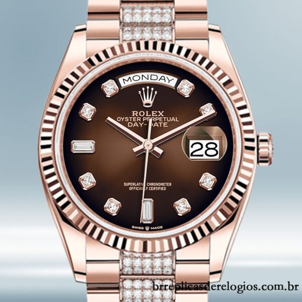 Rolex Day-Date masculino m128235-0038 36mm Automático