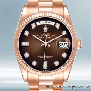 Rolex Day-Date masculino 36mm m128235-0037 pulseira do presidente Automático