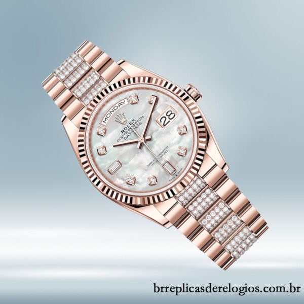 Rolex Day-Date m128235-0032 masculino 36mm Mostrador Madrepérola Automático - Image 3