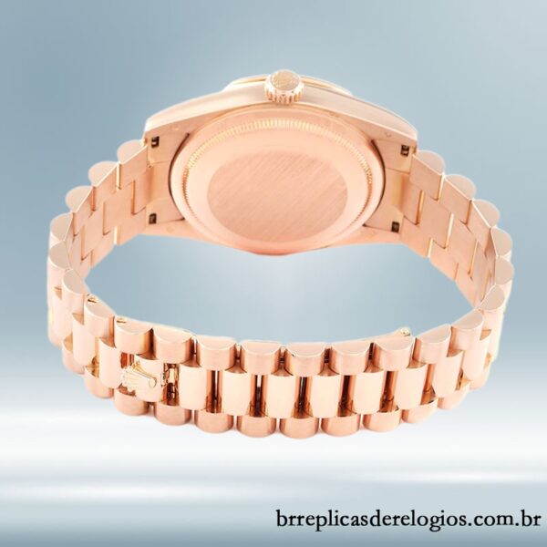 Rolex Day-Date 36mm m128235-0052 masculino Rosa Dourado - Image 4