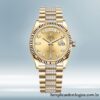 Rolex Day-Date m128238-0026 masculino 36mm mostrador champanhe Automático - Imagem 2