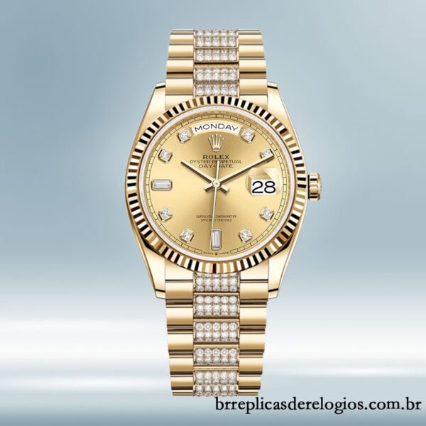 Rolex Day-Date m128238-0026 masculino 36mm mostrador champanhe Automático - Image 2