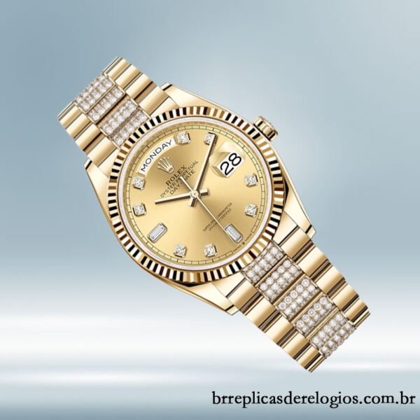 Rolex Day-Date m128238-0026 masculino 36mm mostrador champanhe Automático - Image 3