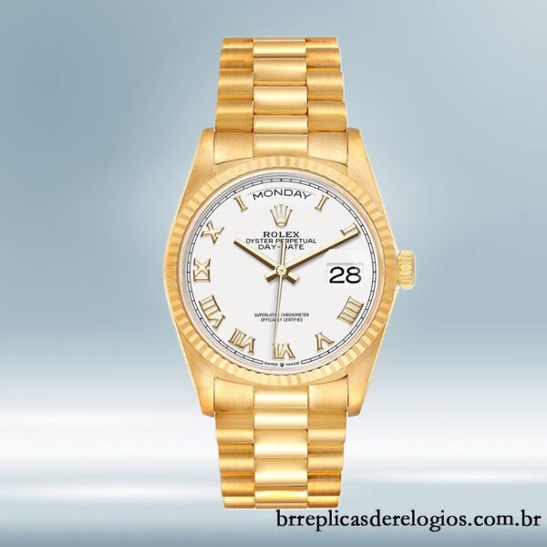 Rolex Day-Date 36mm masculino 128238 Automático - Image 2