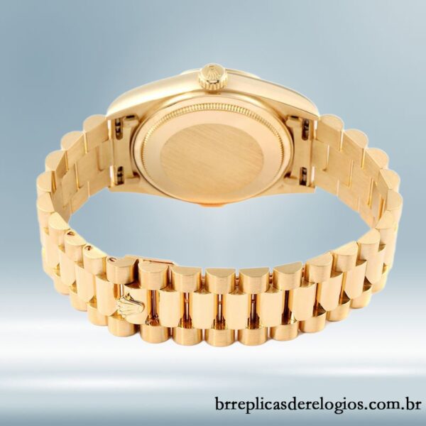 Rolex Day-Date m128238-0081 masculino 36mm Tom de ouro - Image 4