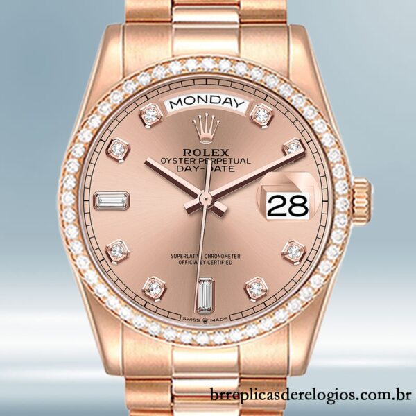 Rolex Day-Date masculino m128345rbr-0009 36mm Automático