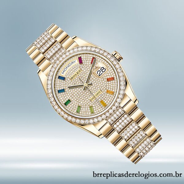 Rolex Day-Date 36mm m128348rbr-0031 masculino pulseira do presidente Automático - Image 3