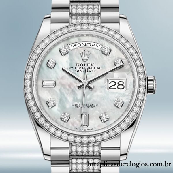 Rolex Day-Date m128349rbr-0014 36mm masculino pulseira do presidente