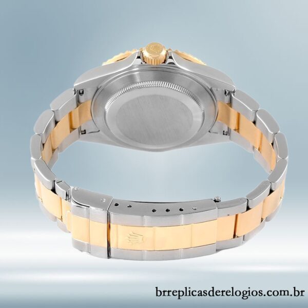 Rolex Submariner 16613 masculino 40mm pulseira de ostra Mostrador cinza - Image 4