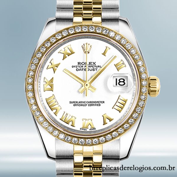 Rolex Datejust 31mm 178383-63163 Unissex Automático Pulseira do Jubileu