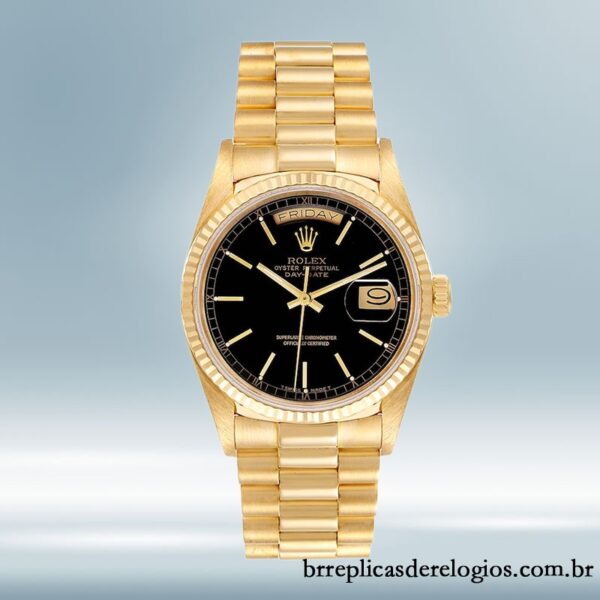 Rolex Day-Date masculino 18038 36mm pulseira do presidente - Image 2