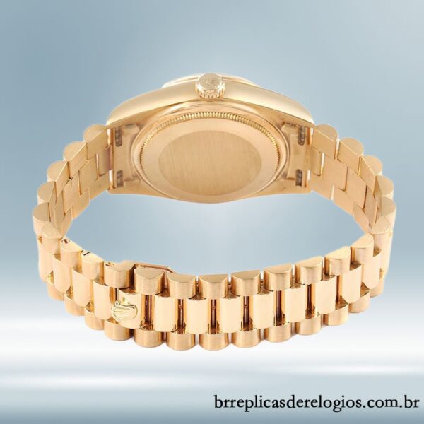 Rolex Day-Date masculino 18038 36mm pulseira do presidente - Image 4