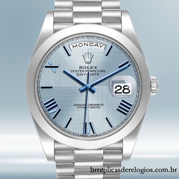 Rolex Day-Date masculino m228206-0001 40mm pulseira do presidente