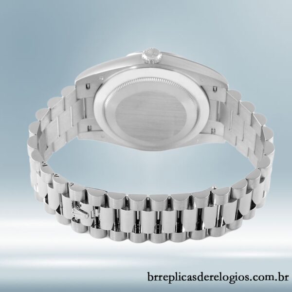 Rolex Day-Date m228206-0034 40mm masculino Automático Mostrador Prateado - Image 4