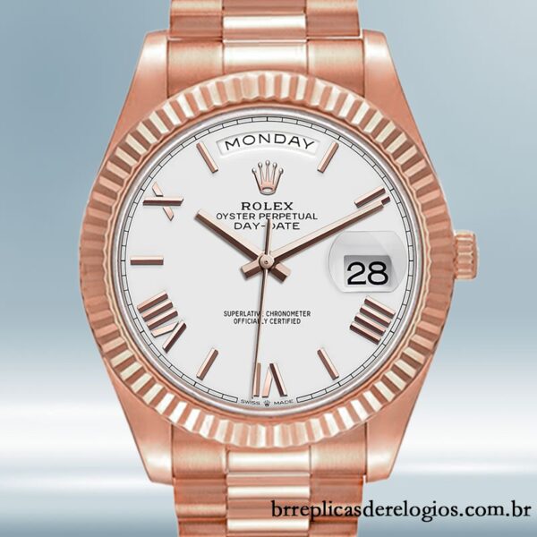 Rolex Day-Date 40mm m228235-0032 masculino pulseira do presidente