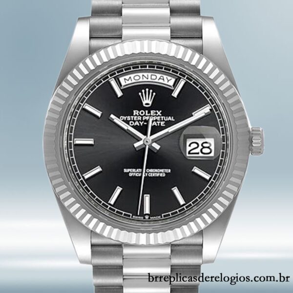 Rolex Day-Date 40mm m228236-0003 masculino pulseira do presidente Automático