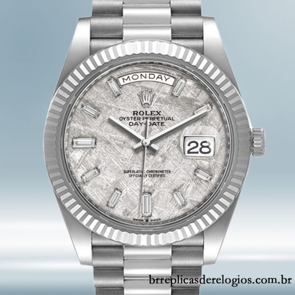 Rolex Day-Date 40mm m228236-0011 masculino pulseira do presidente Automático