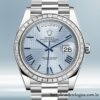 Rolex Day-Date masculino 40mm m228396tbr-0004 Automático pulseira do presidente