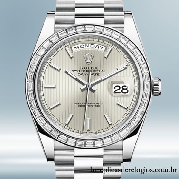 Rolex Day-Date 40mm m228396tbr-0022 masculino Automático pulseira do presidente