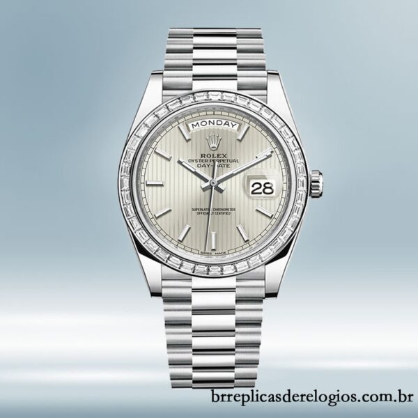 Rolex Day-Date 40mm m228396tbr-0022 masculino Automático pulseira do presidente - Image 2