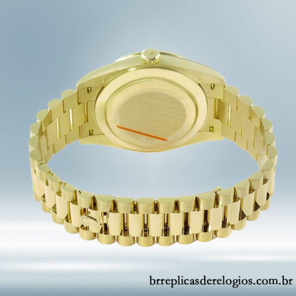 Rolex Day-Date 40mm masculino m228398tbr-0005 Mostrador Prateado - Image 4