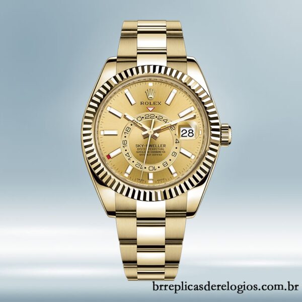 Rolex Sky-dweller masculino 326938 42mm mostrador champanhe Automático - Image 2