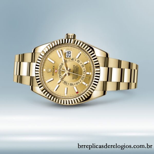 Rolex Sky-dweller masculino 326938 42mm mostrador champanhe Automático - Image 3