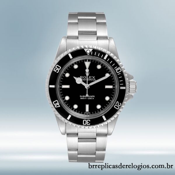 Rolex Submariner 40mm masculino 5513 pulseira de ostra - Image 2