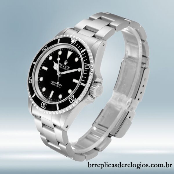 Rolex Submariner 40mm masculino 5513 pulseira de ostra - Image 3