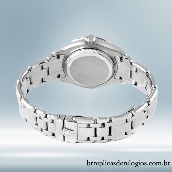 Rolex Pearlmaster 29mm Senhoras 80299-72949 Automático Tom prata - Imagem 4