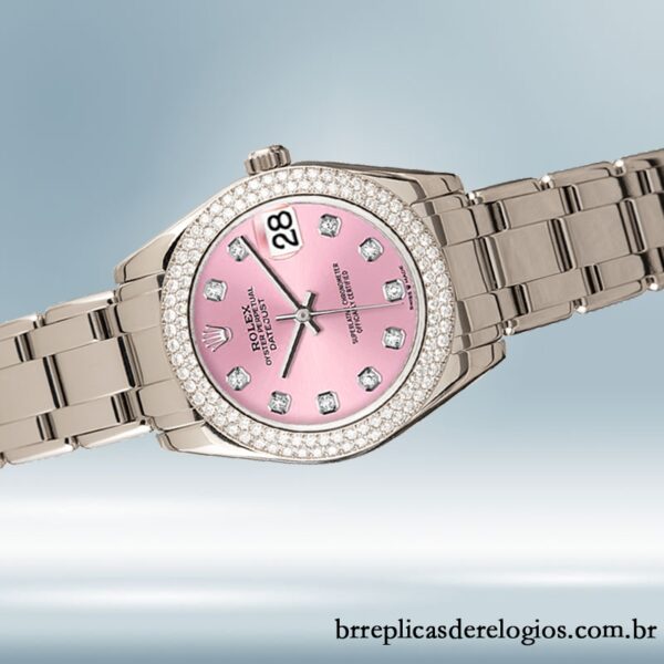 Rolex Pearlmaster 81339 31mm Unissex Tom prata - Image 3