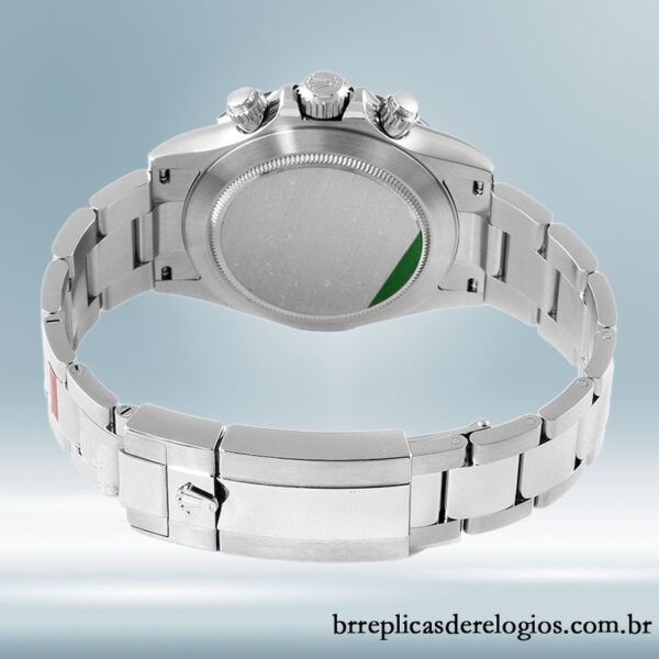 Rolex Daytona 40mm masculino 116500 Tom prata mostrador de meteorito - Image 4